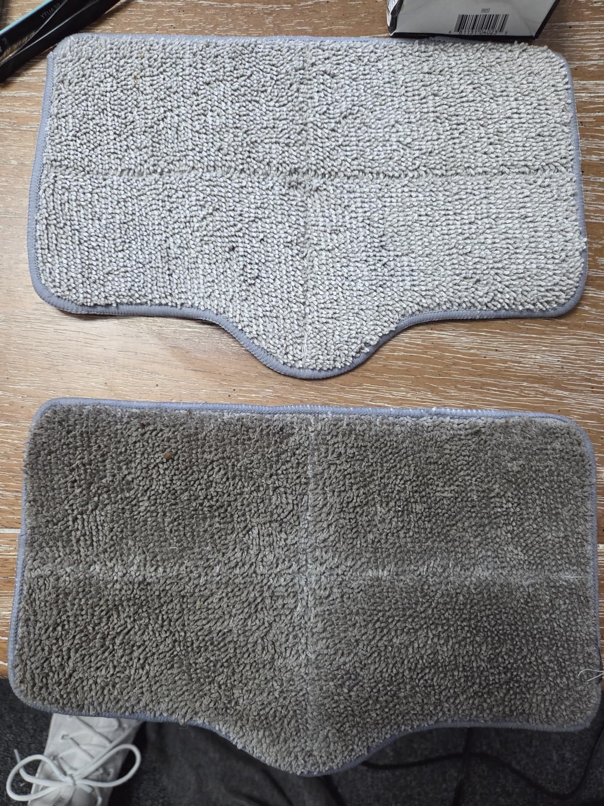 Steam Cleaner, 6 in1 Rotated Steam Mop Cleaner with 2 Modes, 2 Microfiber Pads, 400ML Removable Tank, 23FT Power Cable, Detachable Steam Mops for Floor, Laminate Floor, Tiles Cleaning (Azure) customer photo 2