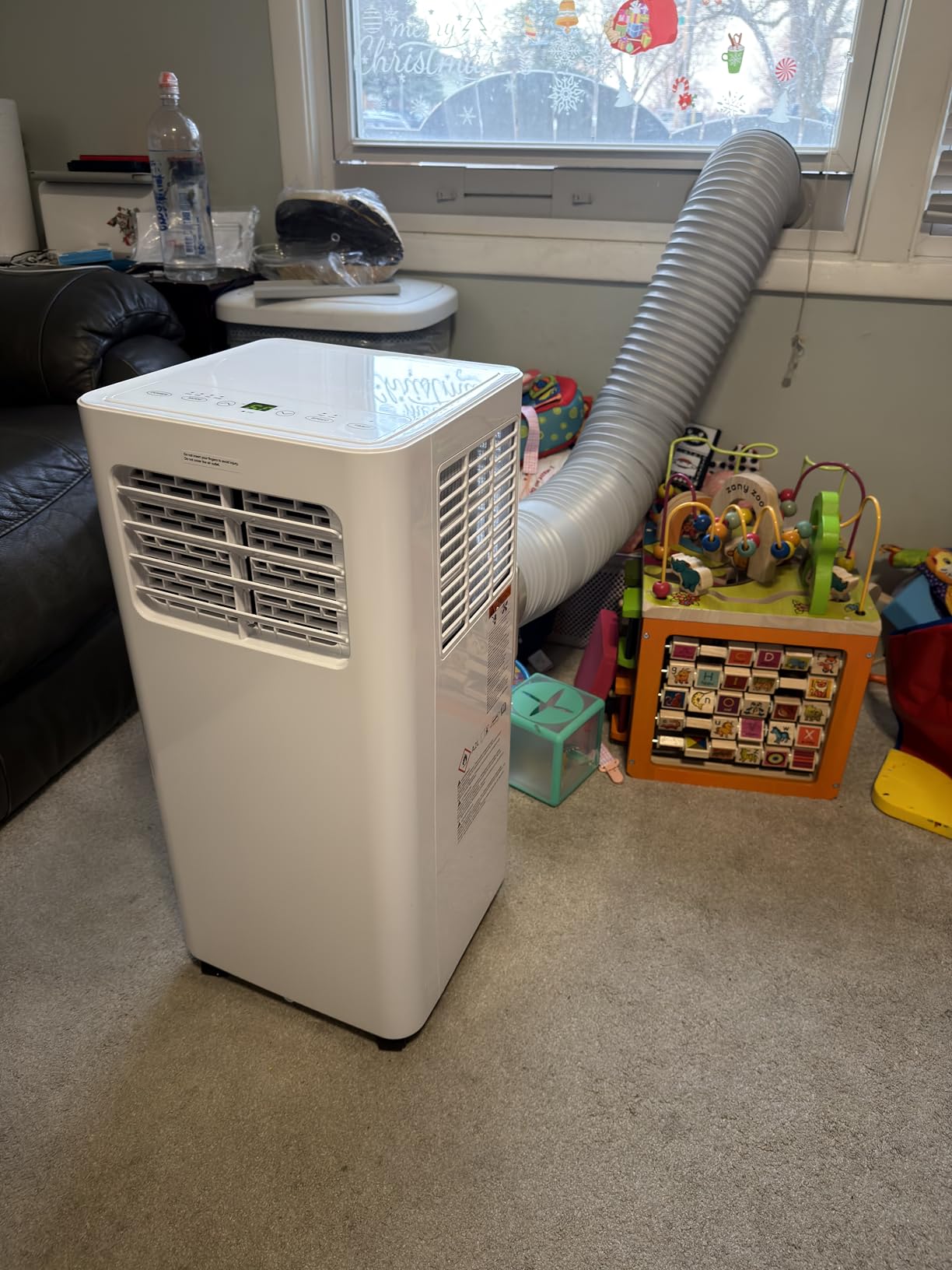 10,000 BTU Portable Air Conditioner, Smart Portable AC Unit for rooms up to 450 sq. ft., 3-in-1 Standing Air Conditioner with Cool, Dry, Fan, Sleep Modes, 24H Timer, APP/Voice/Remote Control customer photo 1