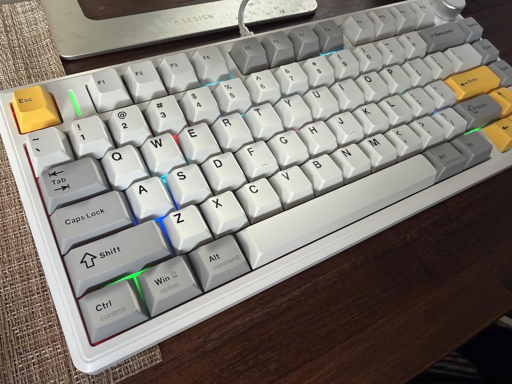 Epomaker TH80 V2 75% Wireless Mechanical Keyboard with Metal Knob, 8000mAh, 2.4Ghz/BT/USB-C, RGB, Hot Swap, Custom Driver, PBT Keycap, Wireless Gaming Keyboard for PC/Mac (Black, Sea Salt Silent) customer photo 1