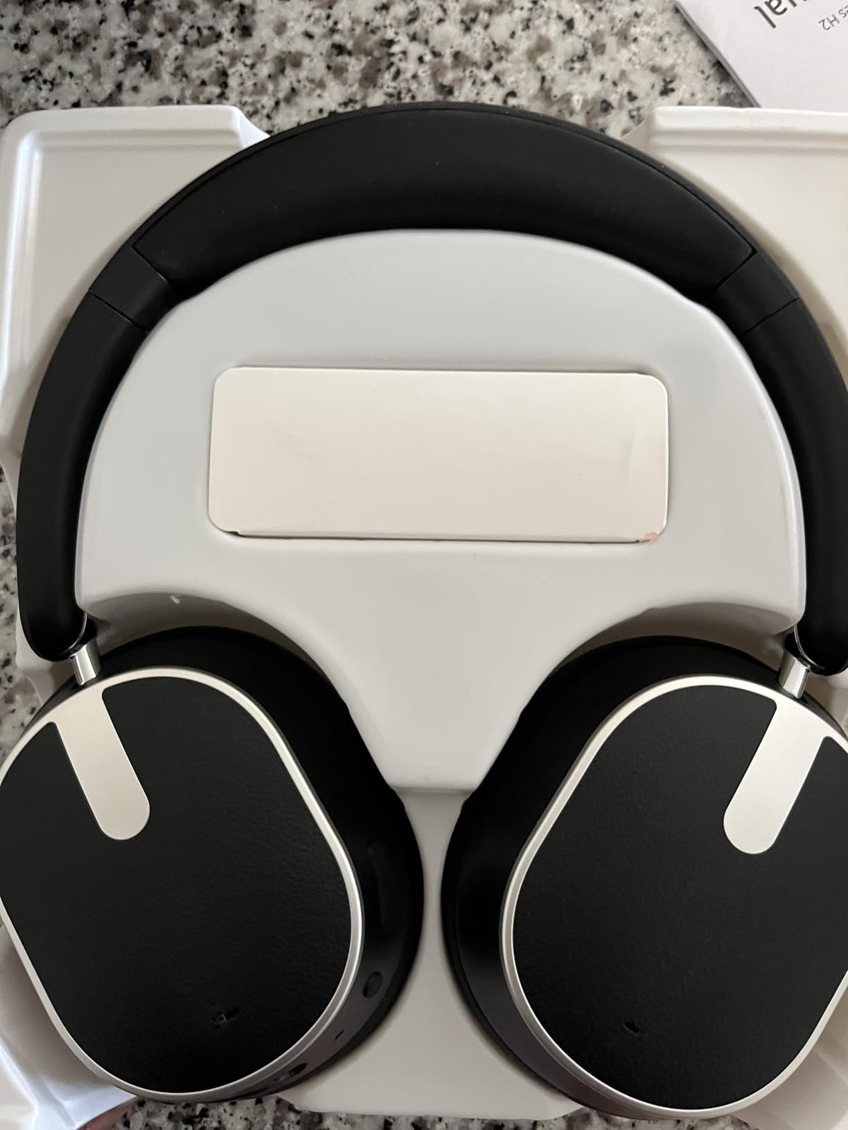 Hybrid Active Noise Cancelling Bluetooth Headphones,Bluetooth 6.0 Over Ear Wireless Headphones with 60H Playtime, Hi-Res Audio, Deep Bass, Memory Foam Ear Cups for Home Office Travel Black customer photo 2