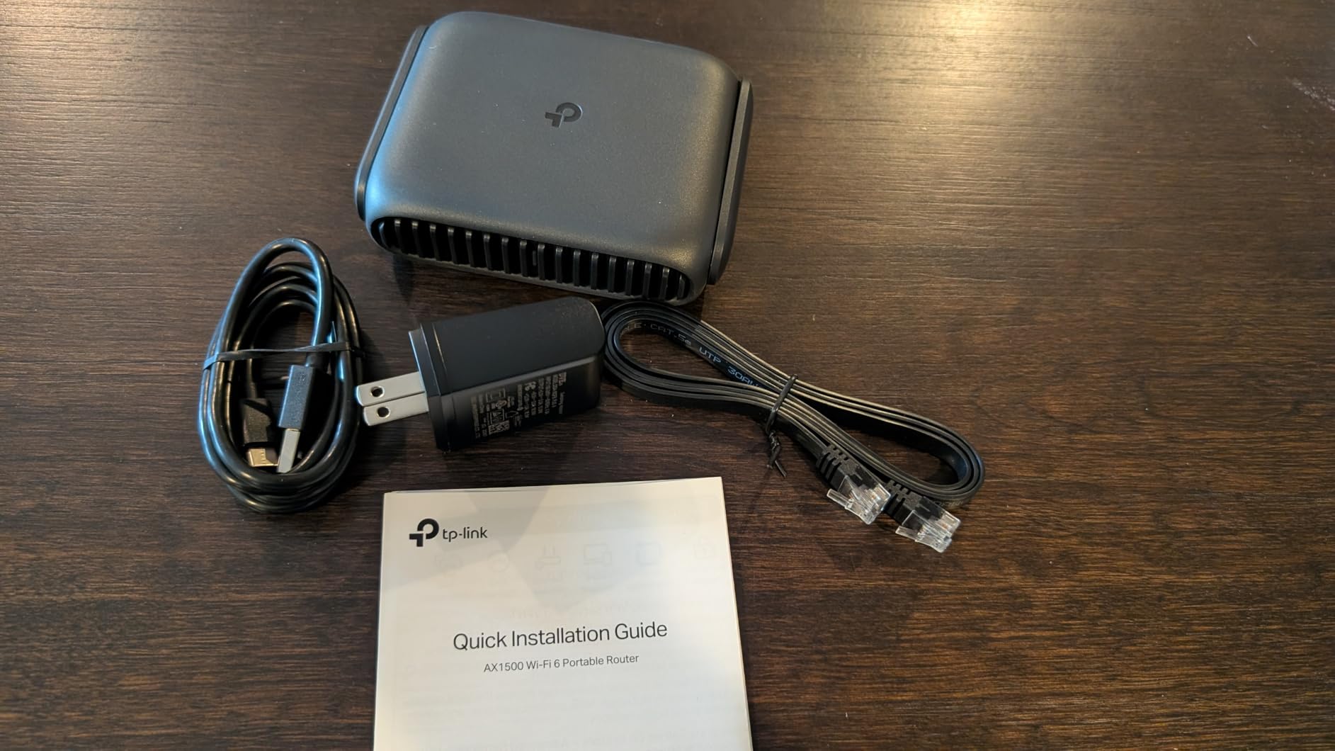 TP-Link Roam 6 AX1500 Portable Wi-Fi 6 Travel Router Dual-Band | Easy Public WiFi Sharing | Hotel/RV/Travel Approved | Phone WiFi Tether | USB C 3.0 | Multi-Mode | OpenVPN, WireGuard | TL-WR1512X customer photo 1