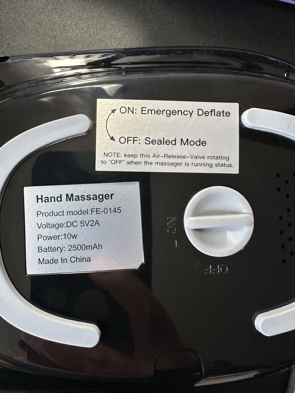 Hand Massager with Heat and Compression : Cordless Heated Hand Massage for Arthritis and Carpal Tunnel, Hand Therapy for Pain Relief - 4 Modes 6 Intensities, Portable Rechargeable (White) customer photo 1