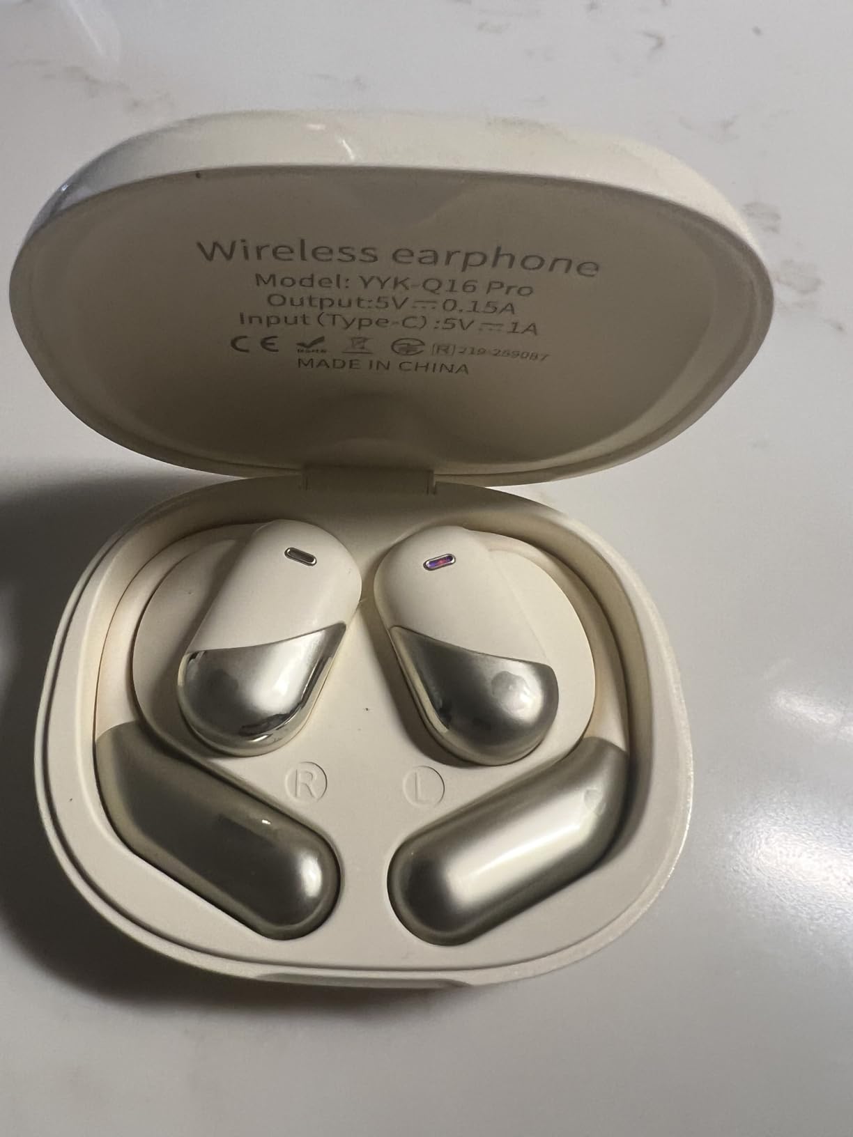 Real-Time AI Translation Earbuds 188 Languages Translator Earphones, Audifonos Traductores Inglés Español, Bluetooth 6.1, OWS Open Ear & LCD Touch, Translating Device for Travel Meetings Learning customer photo 1