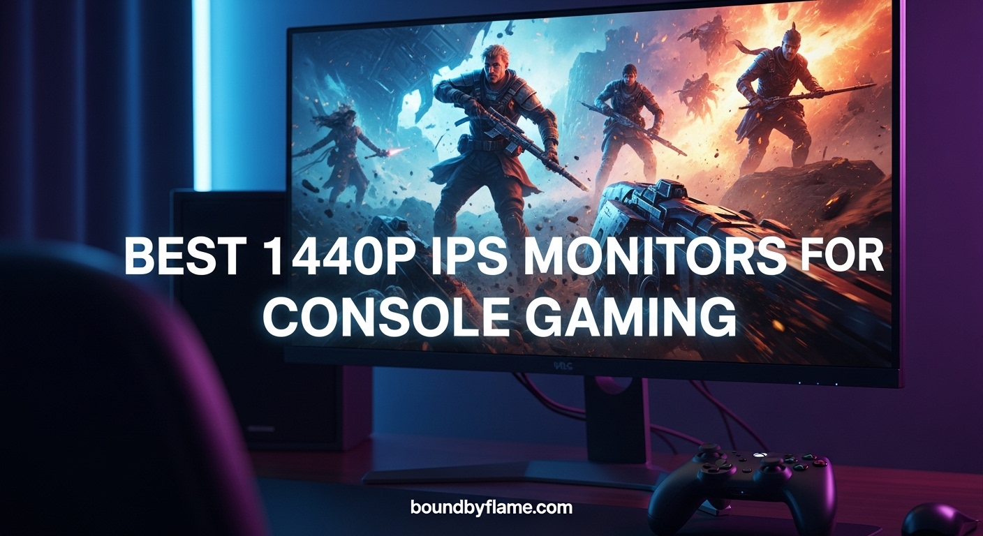 Best 1440p IPS Monitors for Console Gaming