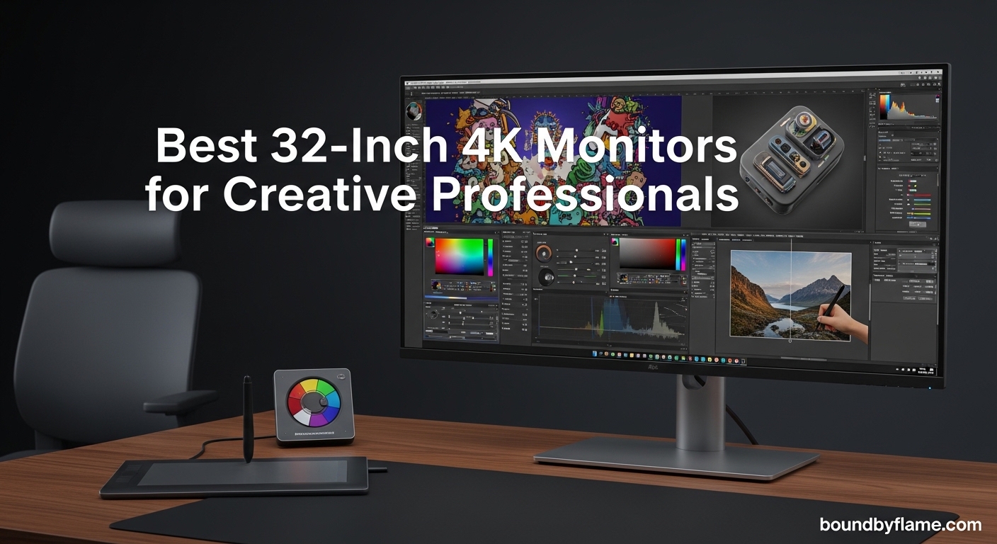 Best 32-Inch 4K Monitors for Creative Professionals
