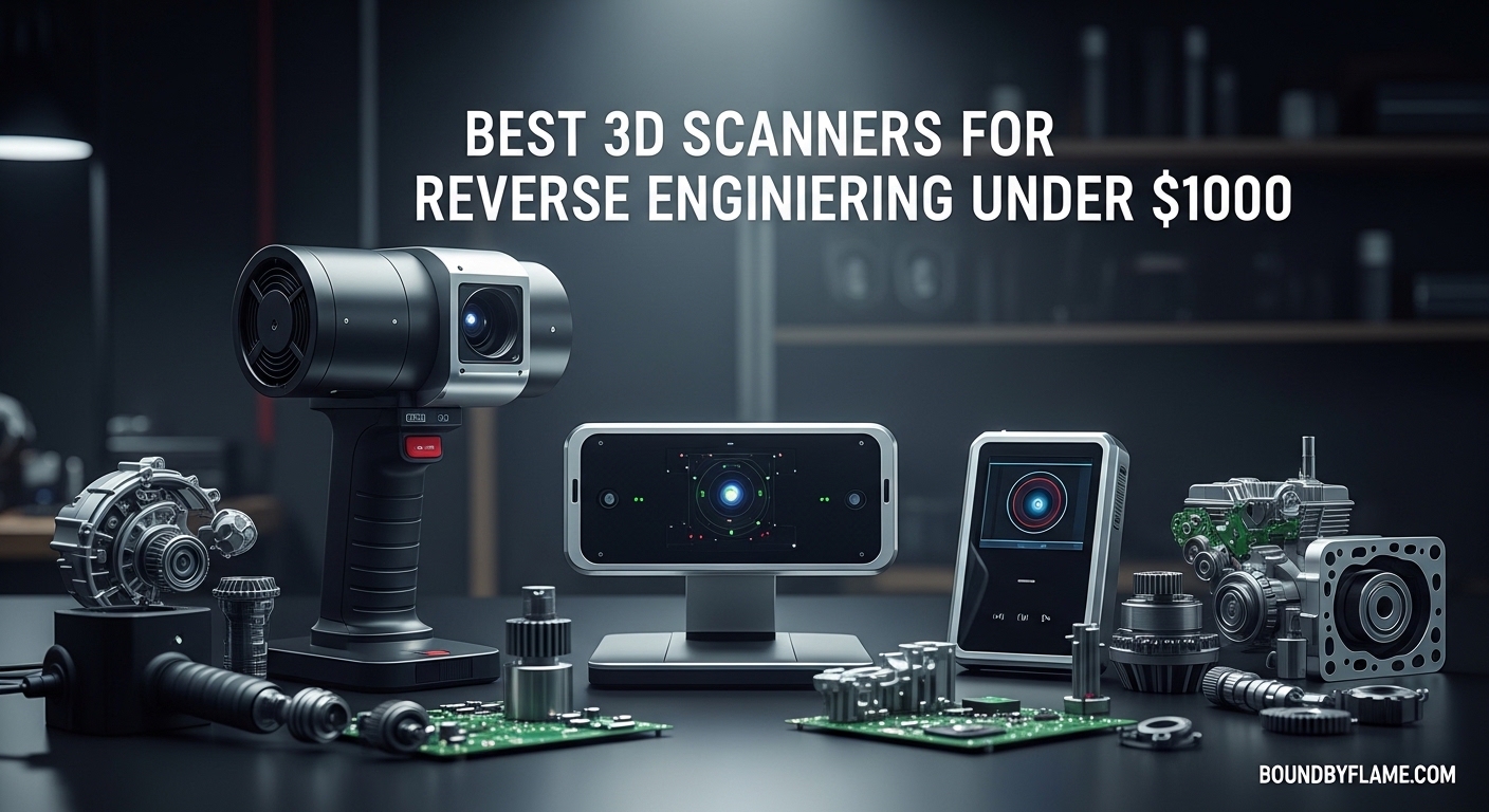 Best 3D Scanners for Reverse Engineering Under $1000