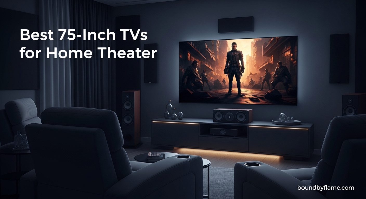 Best 75-Inch TVs for Home Theater