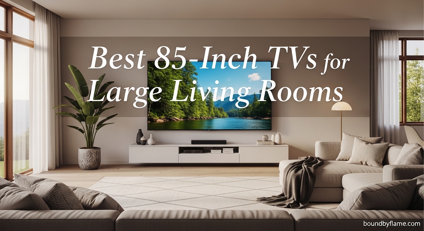 Best 85-Inch TVs for Large Living Rooms
