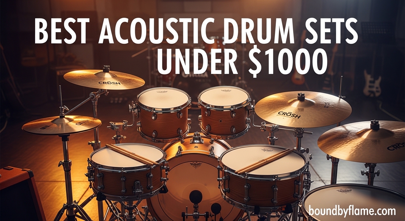 Best Acoustic Drum Sets Under $1000