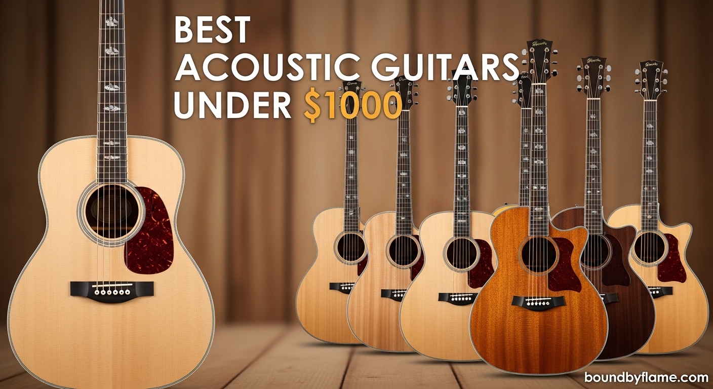 Best Acoustic Guitars Under $1000