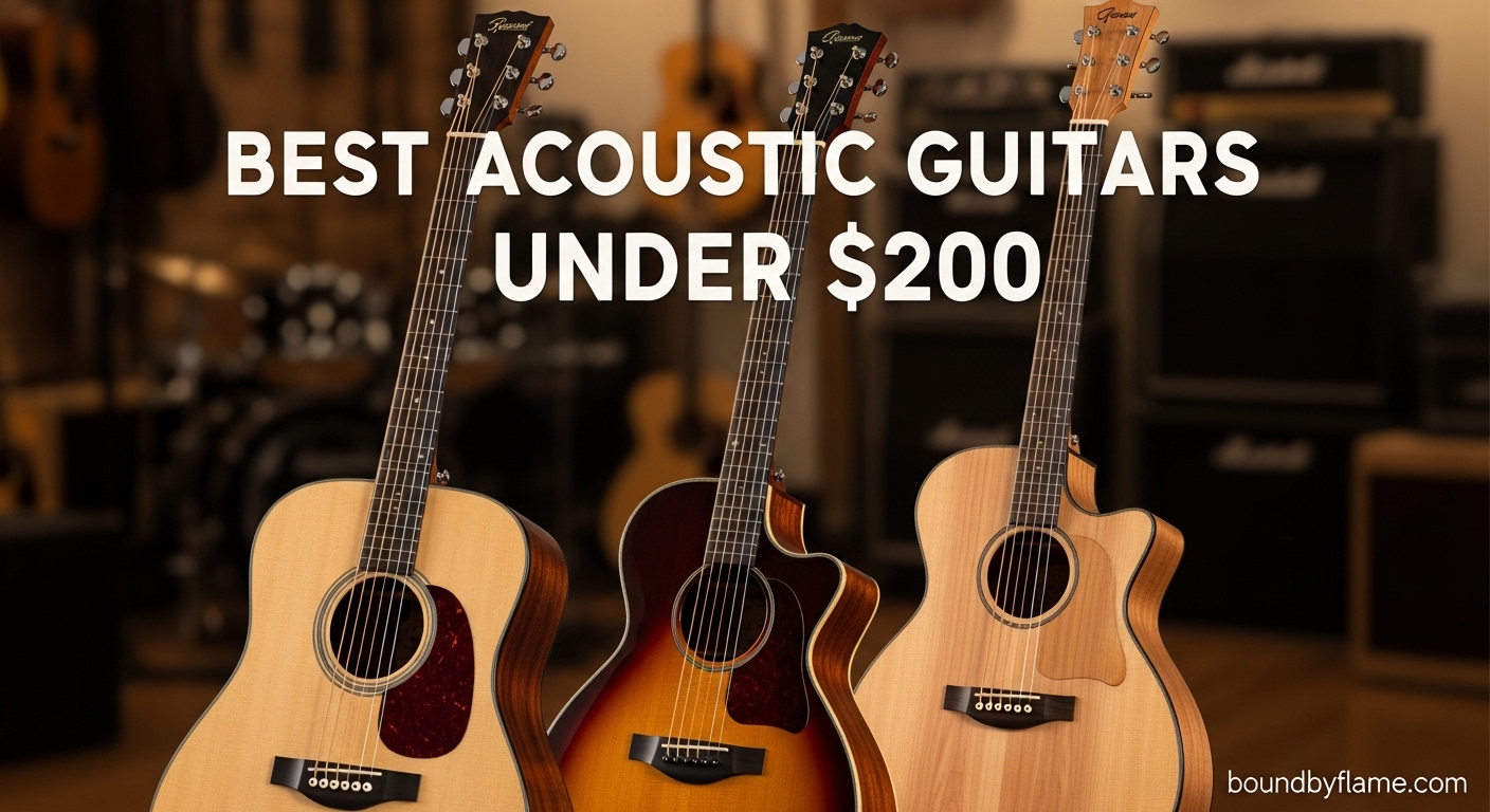 Best Acoustic Guitars Under $200