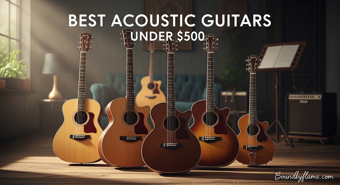 Best Acoustic Guitars Under $500