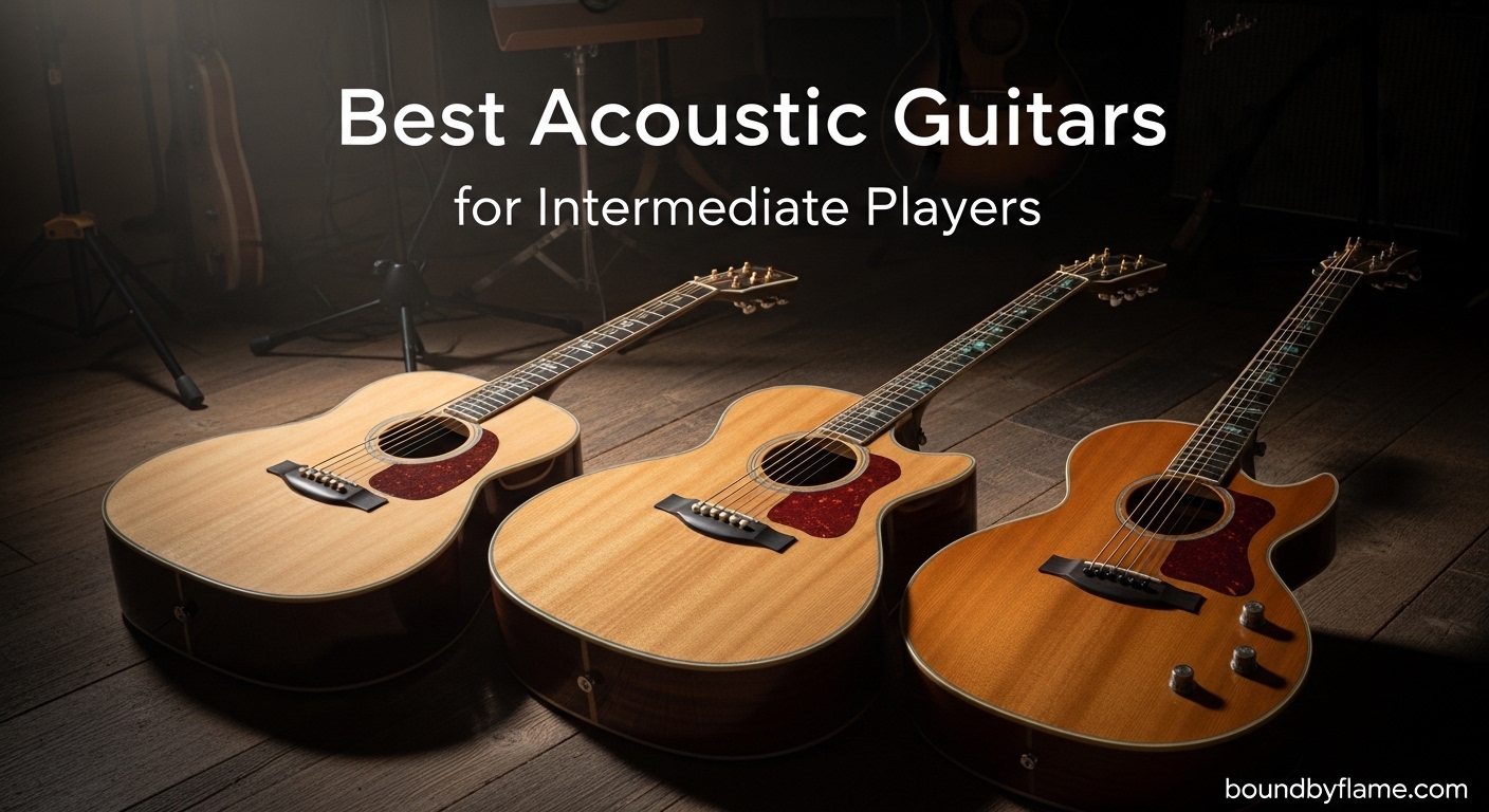 Best Acoustic Guitars for Intermediate Players