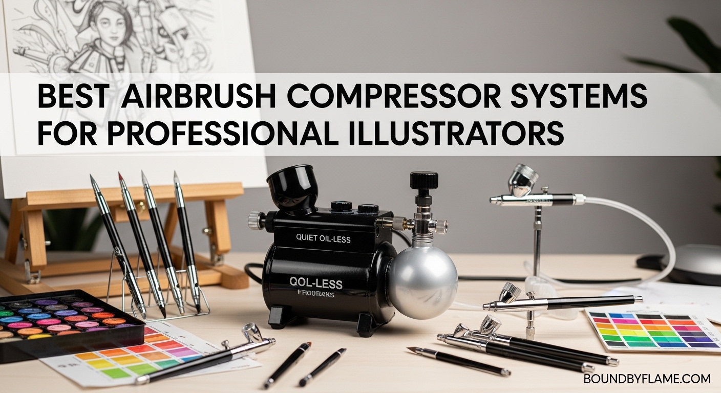 Best Airbrush Compressor Systems for Professional Illustrators