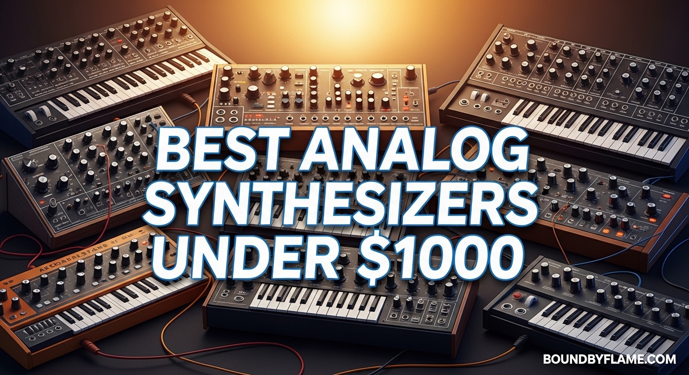 Best Analog Synthesizers Under $1000