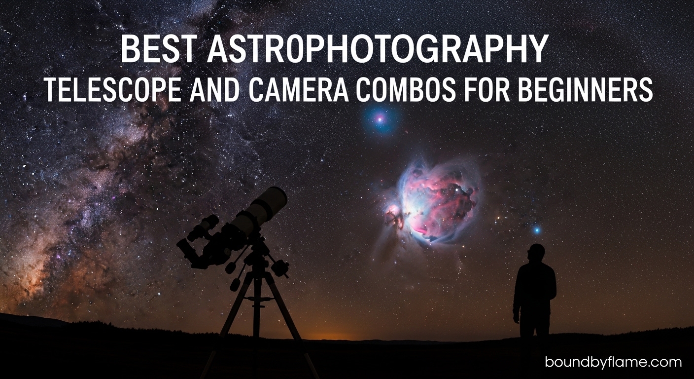 Best Astrophotography Telescope and Camera Combos for Beginners