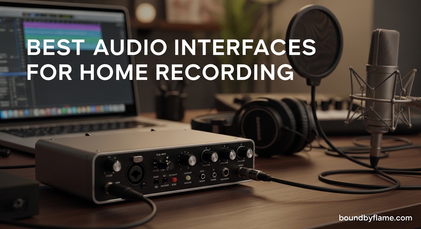 Best Audio Interfaces for Home Recording