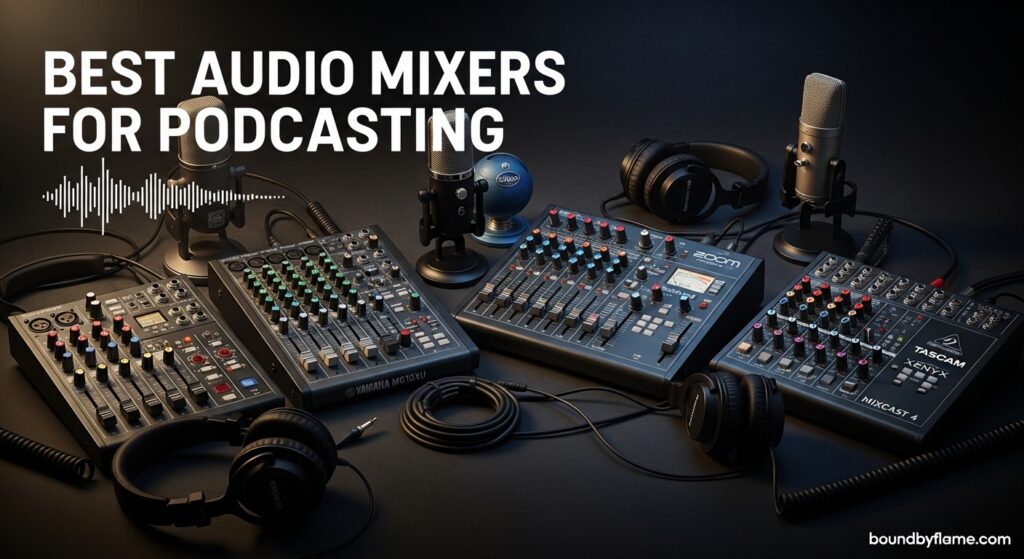 10 Best Audio Mixers For Podcasting April 2026 Expert Reviews Best Audio Mixers For Podcasting 1024x559 