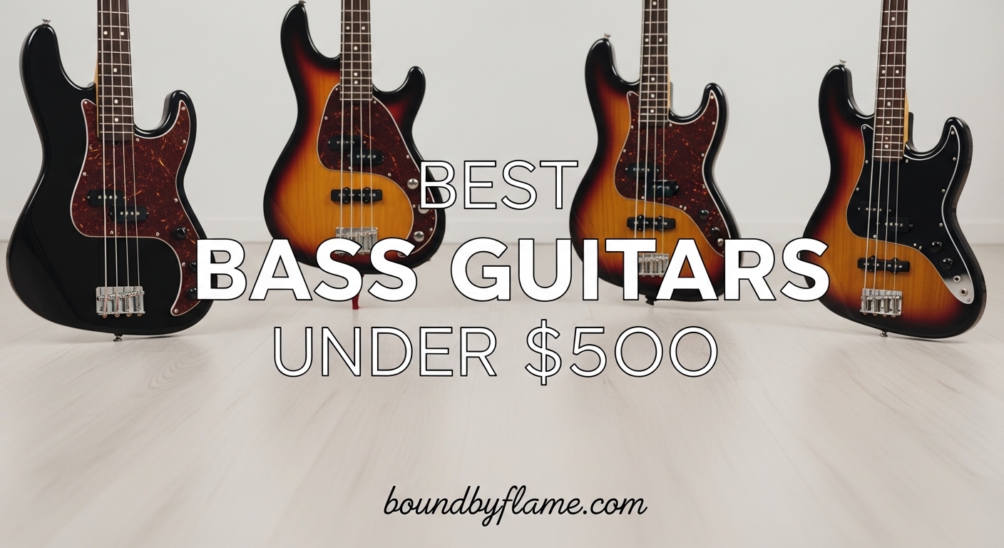 Best Bass Guitars Under $500