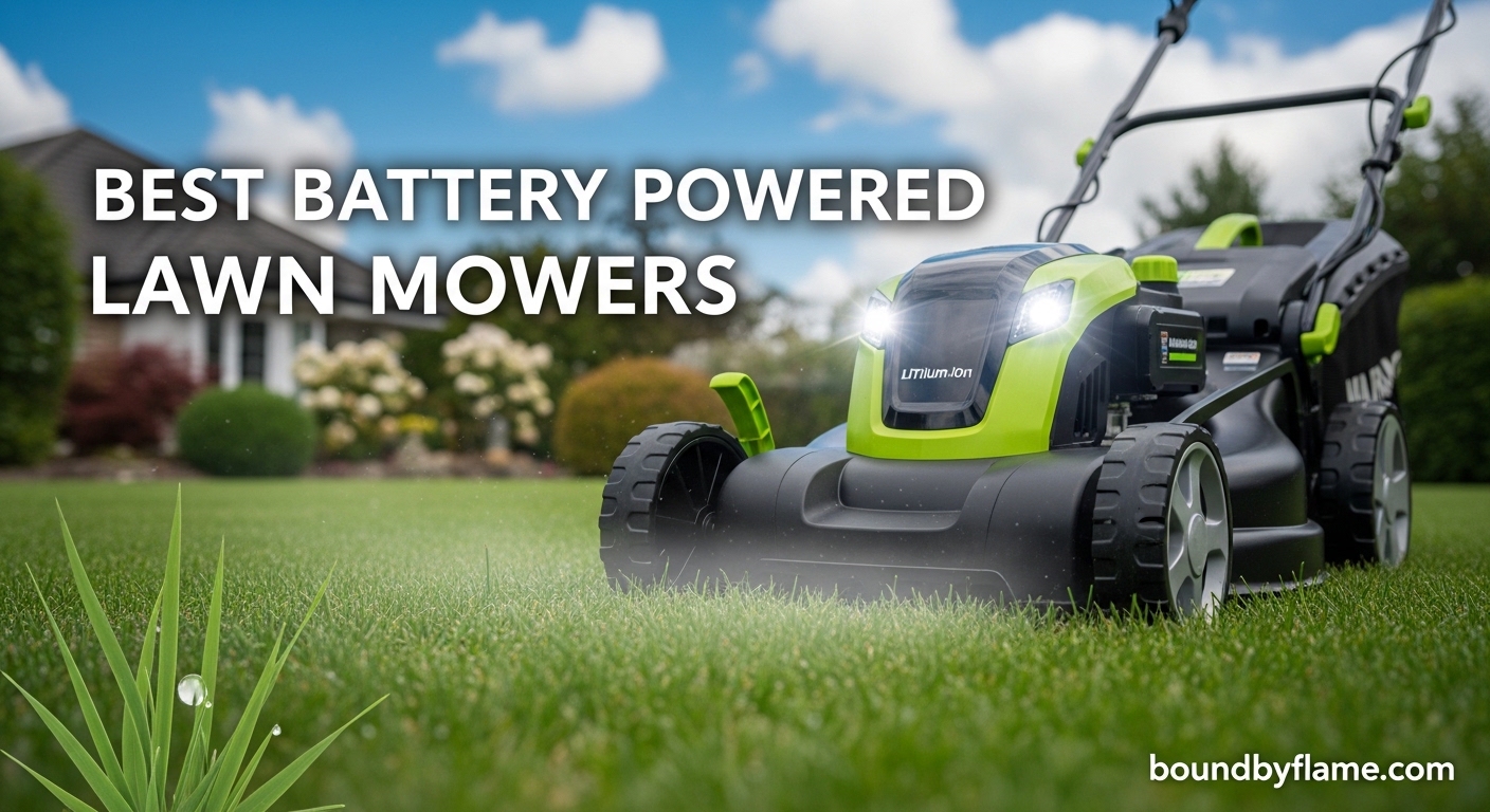 Best Battery Powered Lawn Mowers
