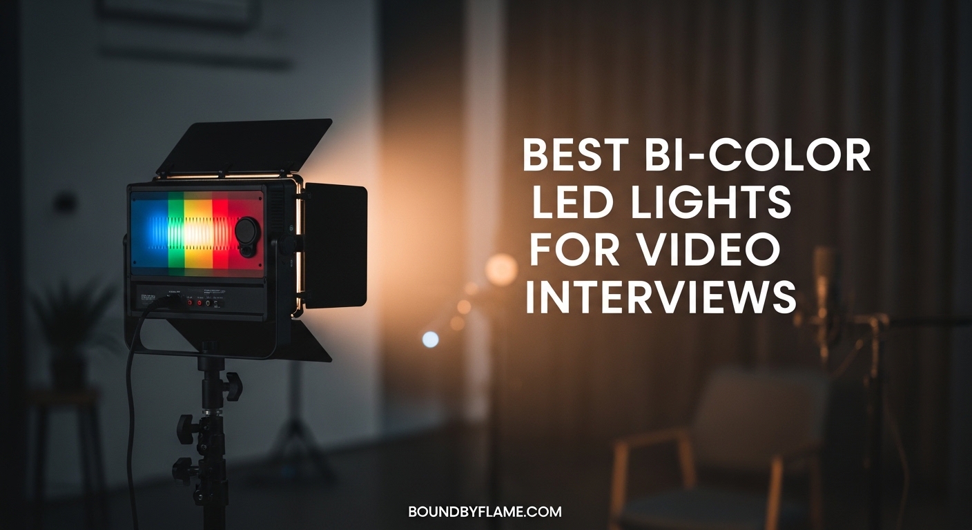 Best Bi-Color LED Lights for Video Interviews