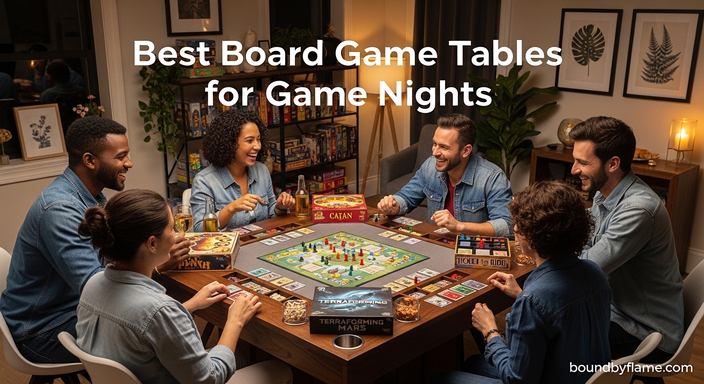 Best Board Game Tables for Game Nights