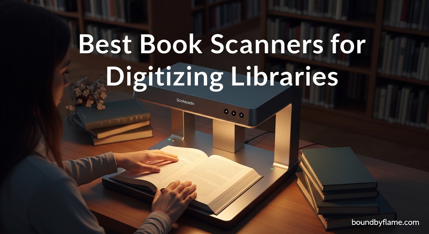 Best Book Scanners for Digitizing Libraries
