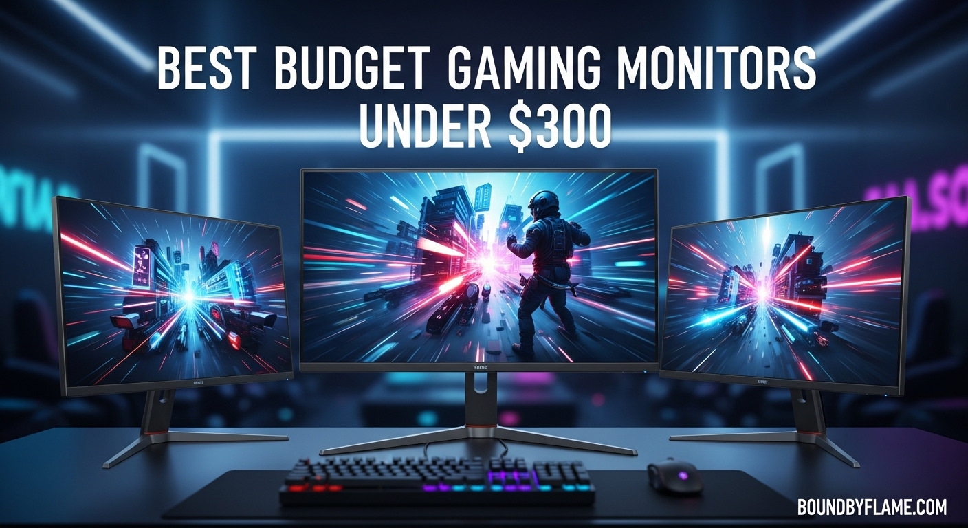 Best Budget Gaming Monitors Under $300