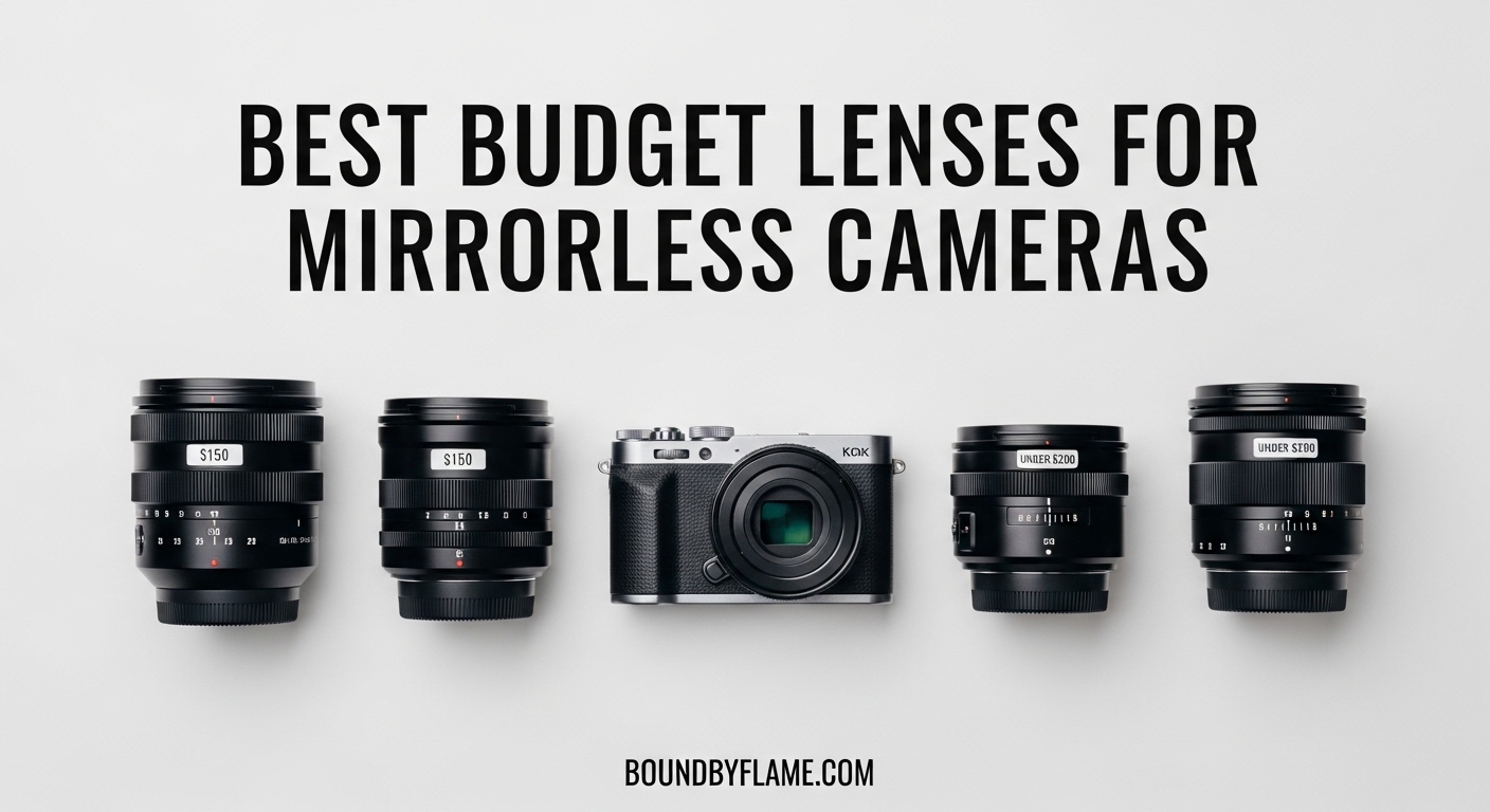 Best Budget Lenses for Mirrorless Cameras