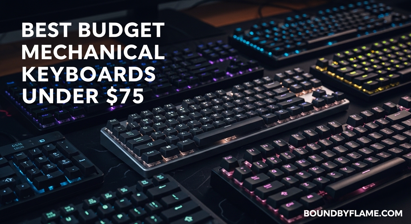 Best Budget Mechanical Keyboards Under $75
