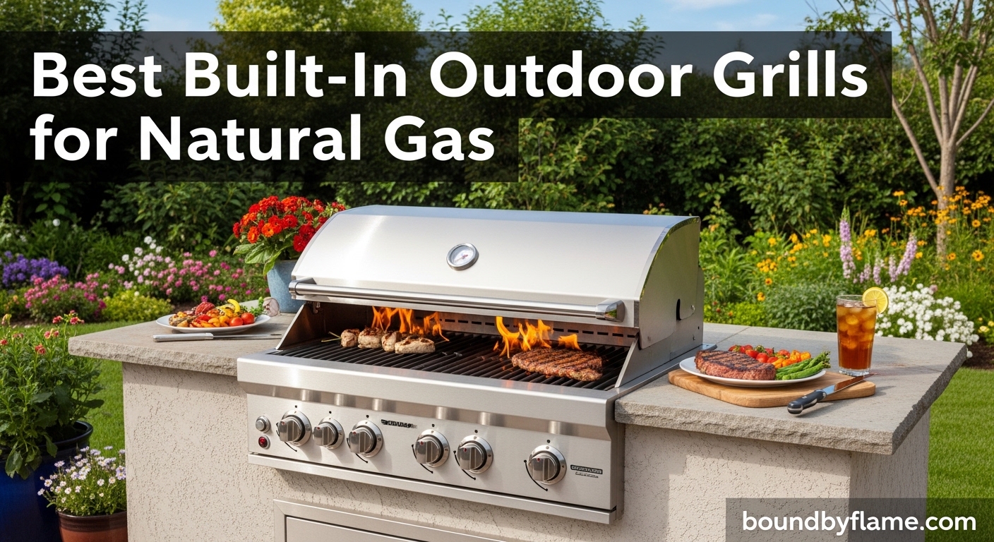 Best Built-In Outdoor Grills for Natural Gas
