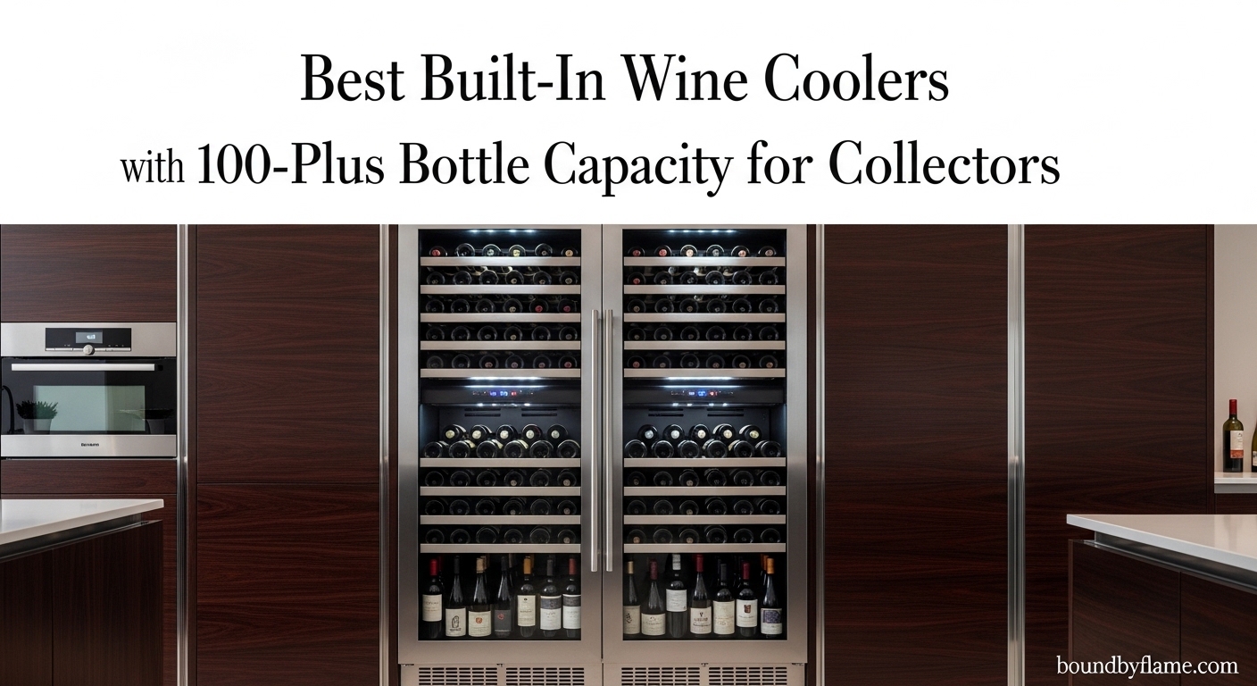 Best Built-In Wine Coolers with 100-Plus Bottle Capacity for Collectors