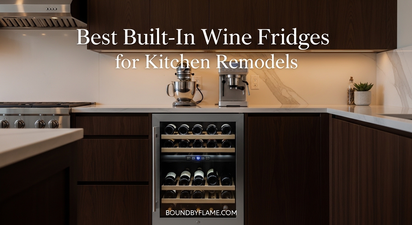 Best Built-In Wine Fridges for Kitchen Remodels