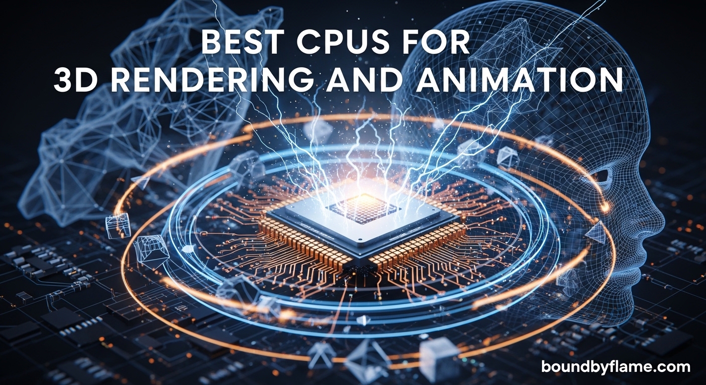 Best CPUs for 3D Rendering and Animation
