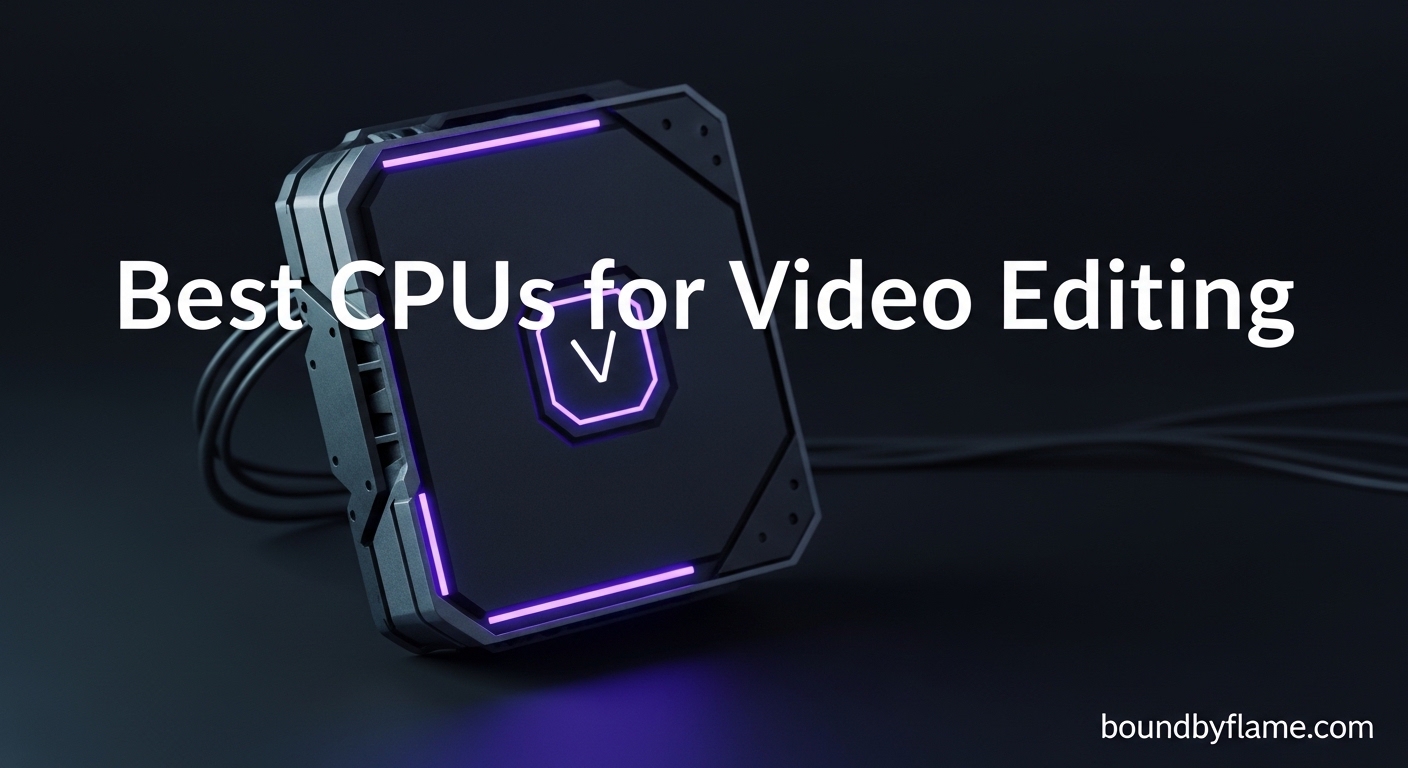 Best CPUs for Video Editing