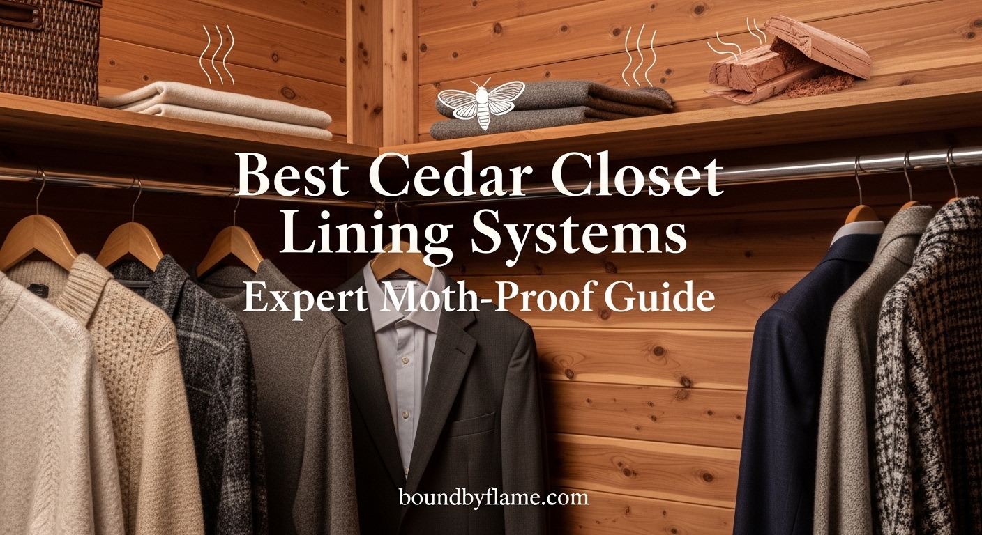 Best Cedar Closet Lining Systems Expert Moth-Proof Guide