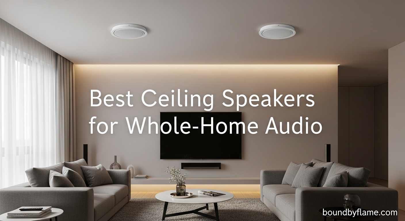 Best Ceiling Speakers for Whole-Home Audio