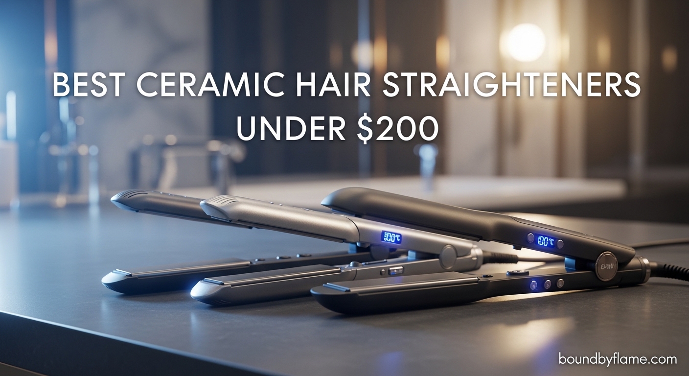 Best Ceramic Hair Straighteners Under $200