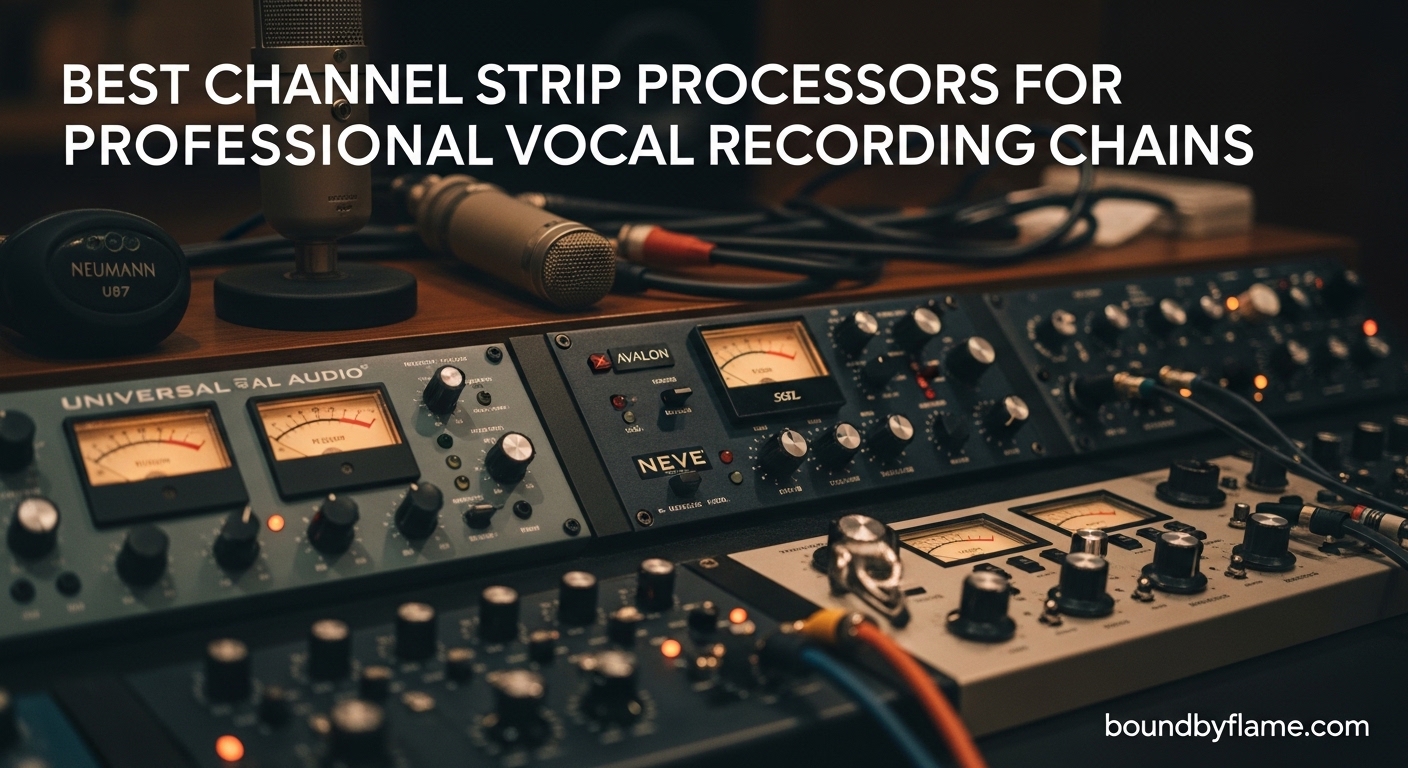 Best Channel Strip Processors for Professional Vocal Recording Chains