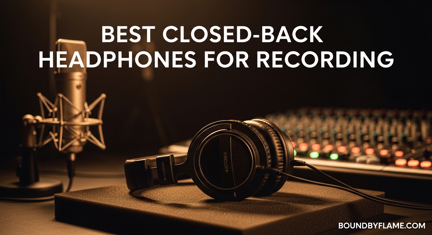 Best Closed-Back Headphones for Recording
