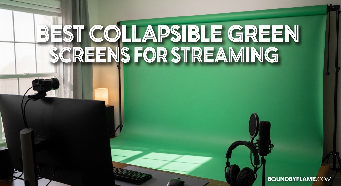 Best Collapsible Green Screens for Streaming