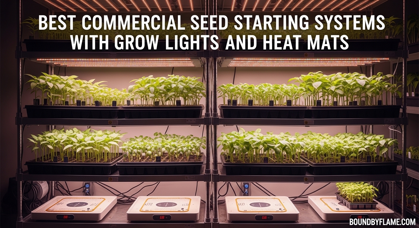 Best Commercial Seed Starting Systems with Grow Lights and Heat Mats