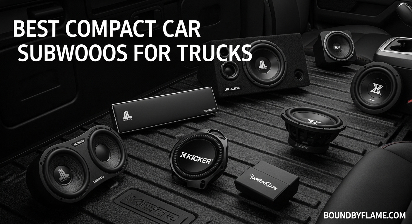 Best Compact Car Subwoofers for Trucks