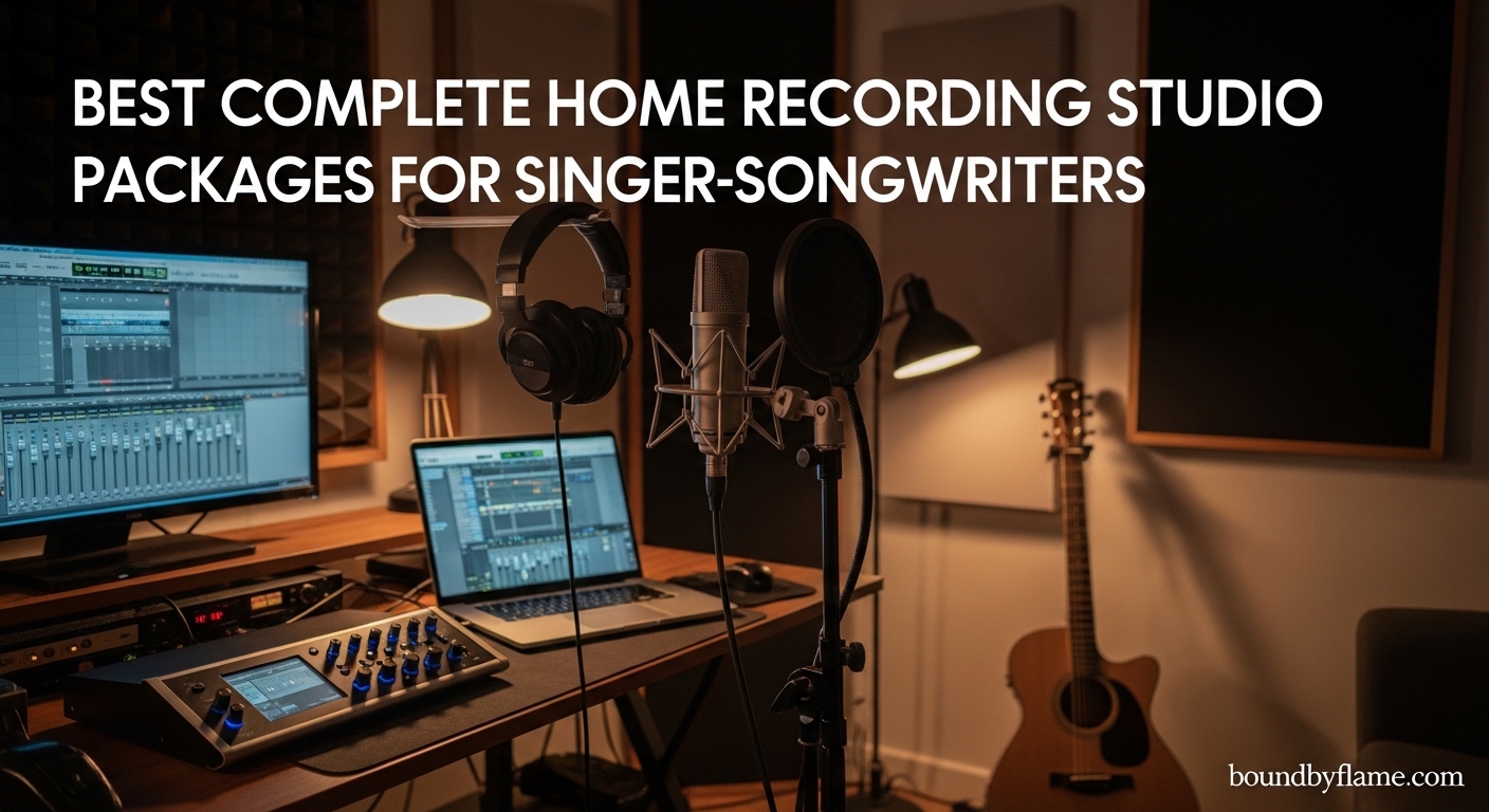Best Complete Home Recording Studio Packages for Singer-Songwriters