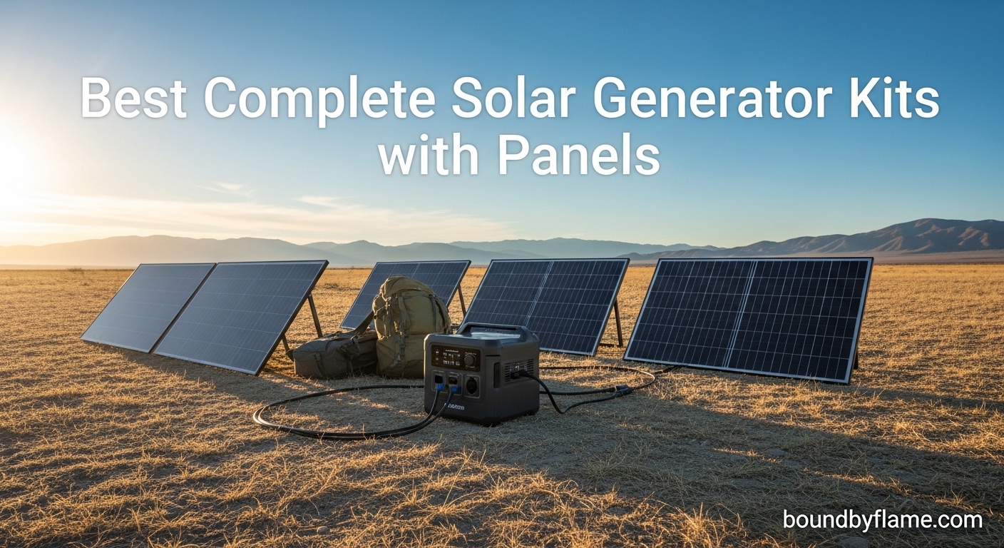 Best Complete Solar Generator Kits with Panels