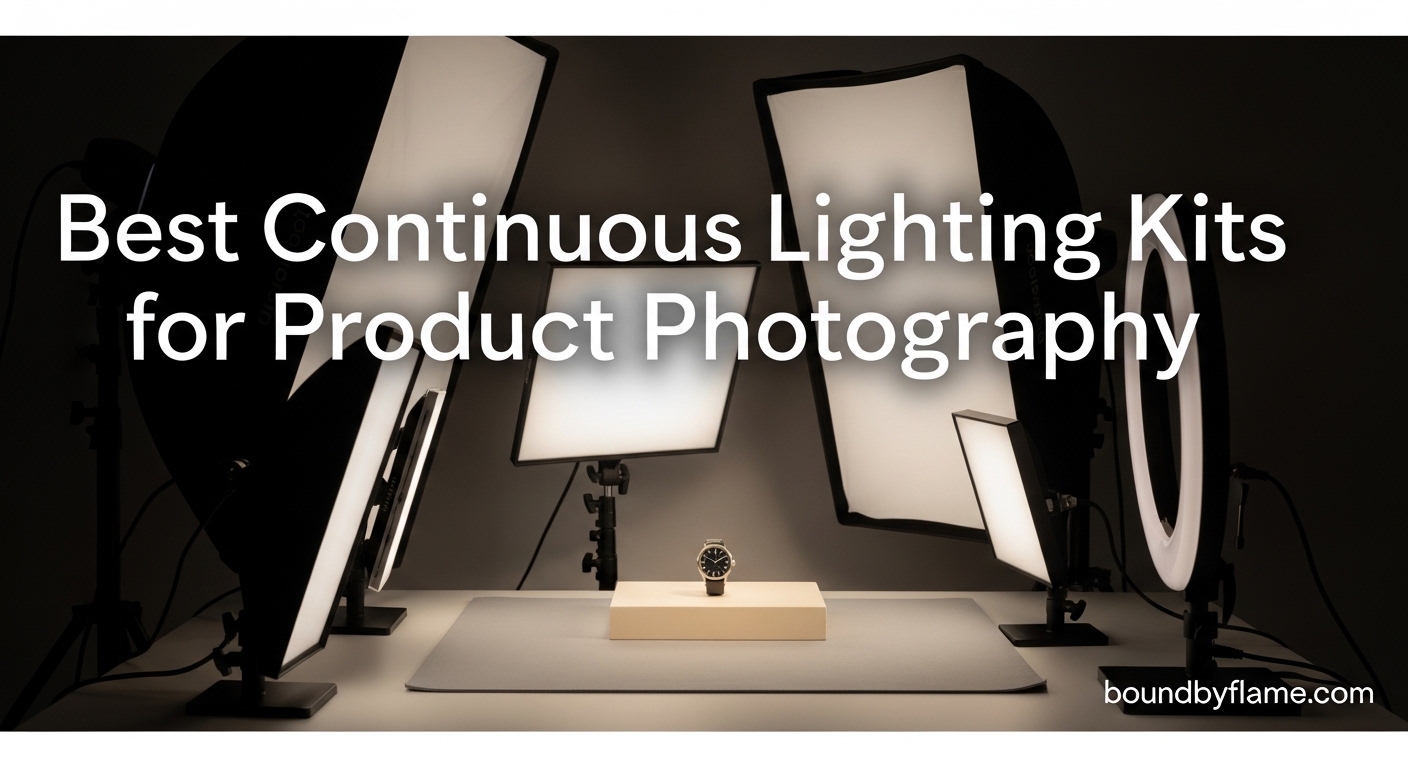 Best Continuous Lighting Kits for Product Photography
