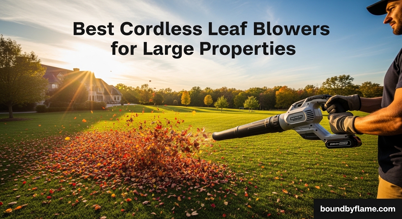 Best Cordless Leaf Blowers for Large Properties