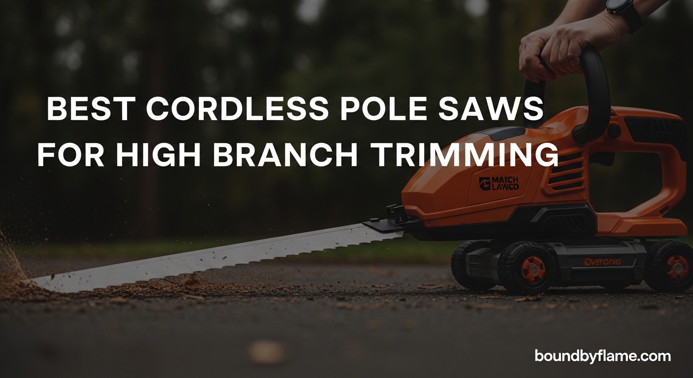 Best Cordless Pole Saws for High Branch Trimming