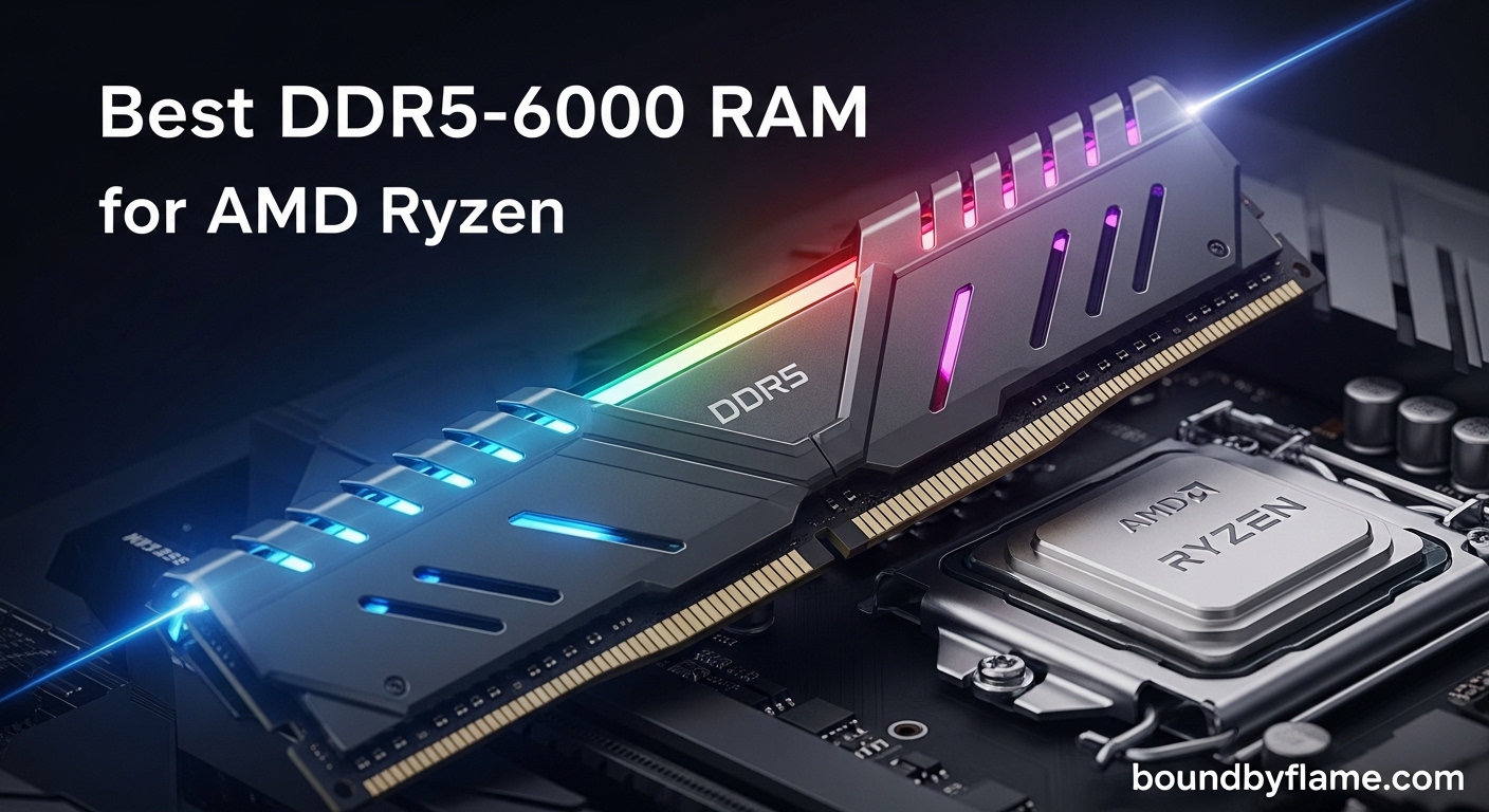Best DDR5-6000 RAM for AMD Ryzen