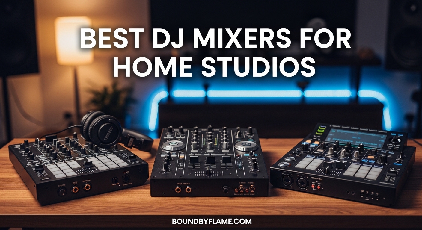 Best DJ Mixers for Home Studios